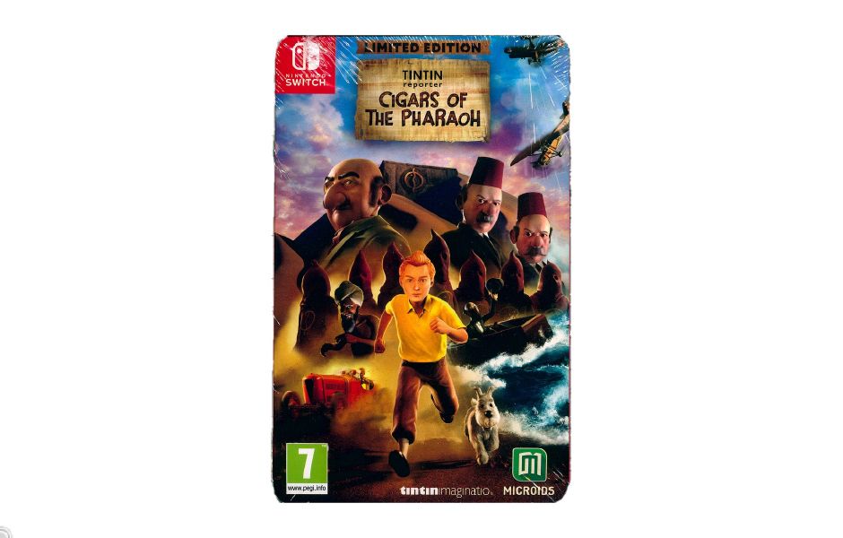 Tintin Reporter: Cigars of The Pharaoh (Steel Book ) - Limited Edition