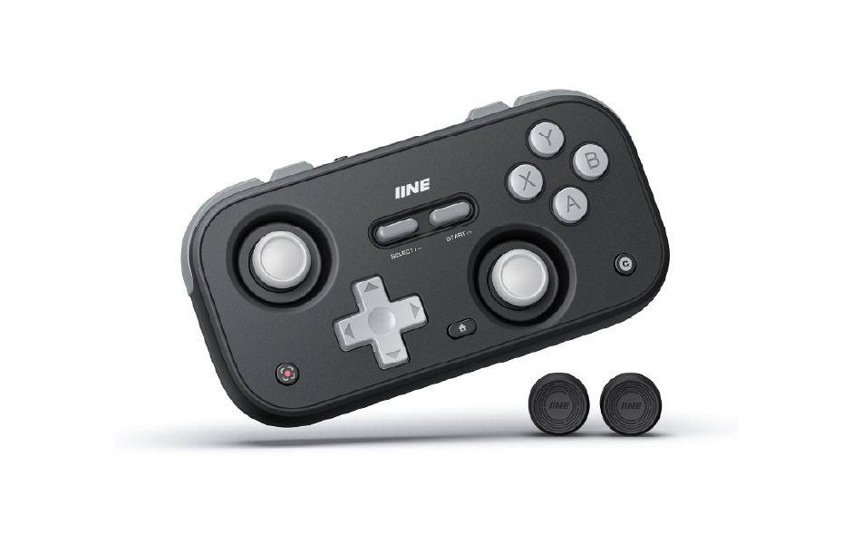 IINE Retro Pocket Game Controller for Multi-platform in Black