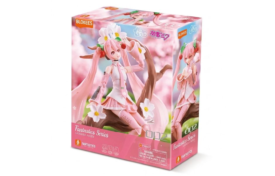 Blokees -HATSUNE MIKU 73507-Fantastics Edition-Sakura Miku