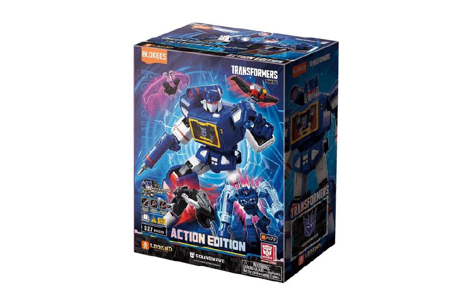 Blokees Model Kits - Transformers (Limited Model Kit) 71172-Transformers AE03 -SOUND WAVE