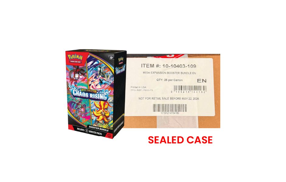 Pokemon TCG ME04 Chaos Rising Booster Bundle [Sealed Case]