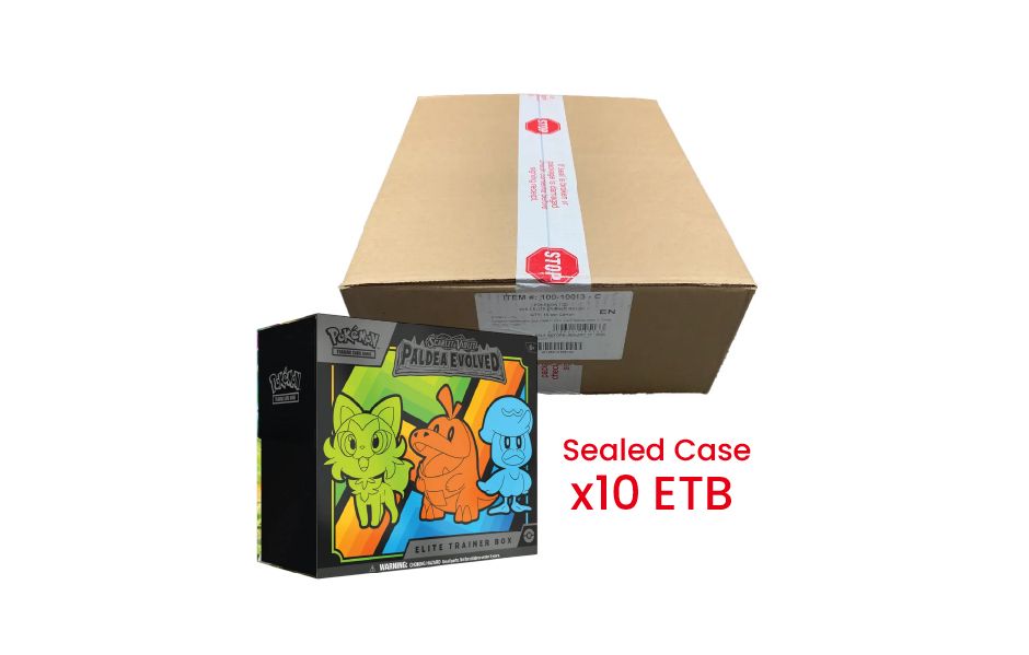 Pokémon TCG Paldea Evolved - Elite Trainer Box [Sealed Case]