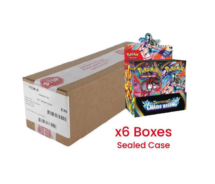 Pokémon TCG: Mega Evolution - Chaos Rising 36CT Displays (Sealed Case)